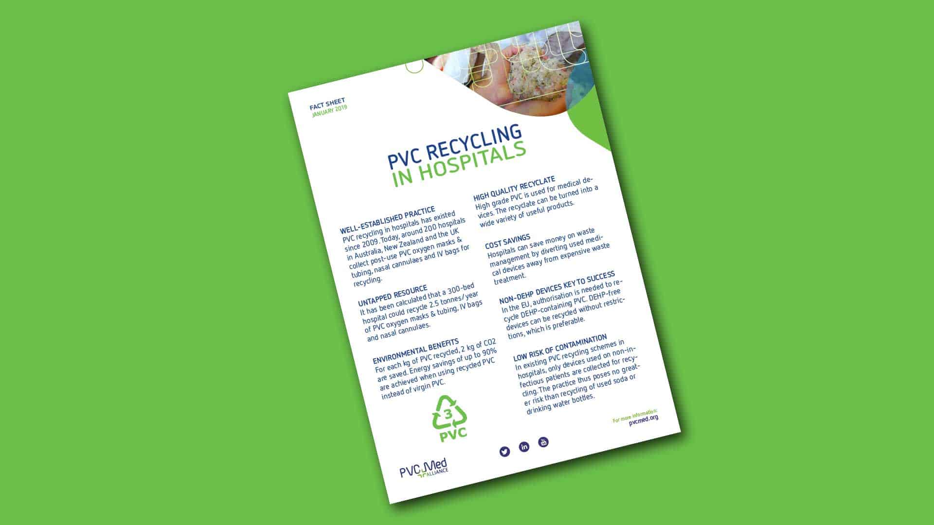 pvc hospitals recycling circular economy factsheet